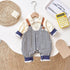 Autumn Dress Male Baby Jumpsuit Fake Two-piece Climbing Suit Ha Clothes Outside Suit